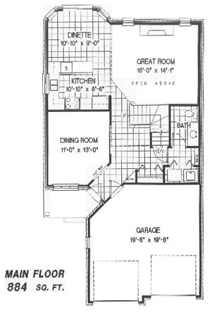The barkley - Main Floor - Floorplan