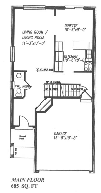 The chelton - Main Floor - Floorplan