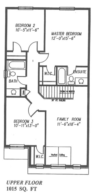 The chelton - Upper Floor - Floorplan