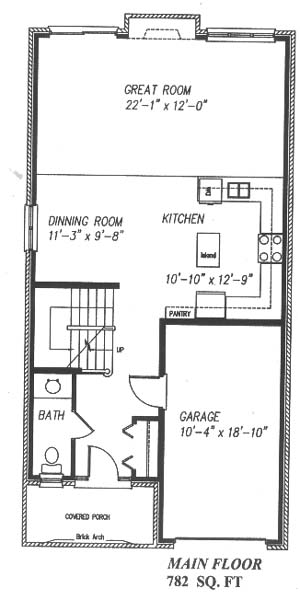 The crest - Main Floor - Floorplan