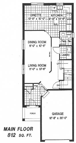 The eagle - Main Floor - Floorplan