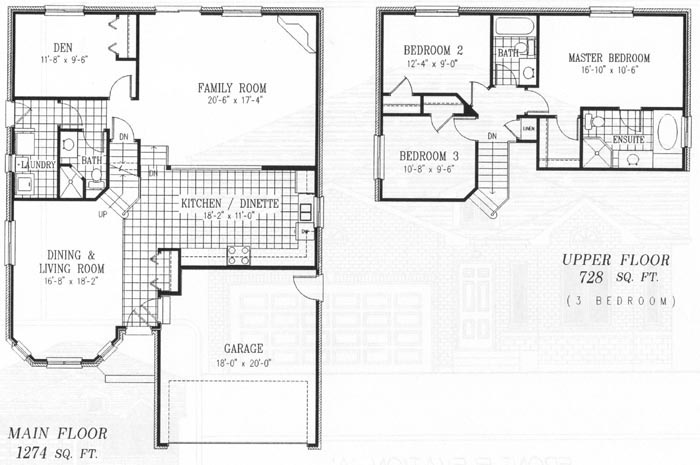 The princeton - Main Floor - Floorplan