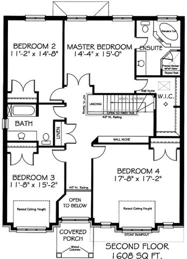 The regency - Upper Floor - Floorplan
