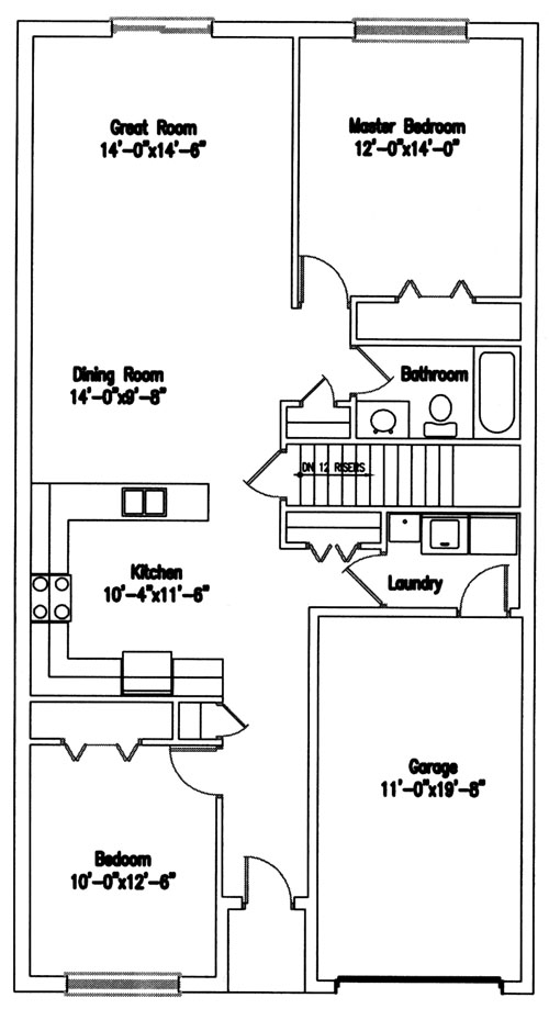 The spruce - Main Floor - Floorplan