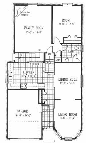 The trinity - Main Floor - Floorplan