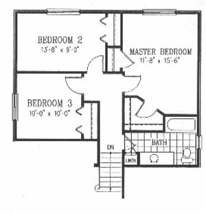 The trinity - Upper Floor - Floorplan