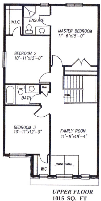 The wyndham - Upper Floor - Floorplan