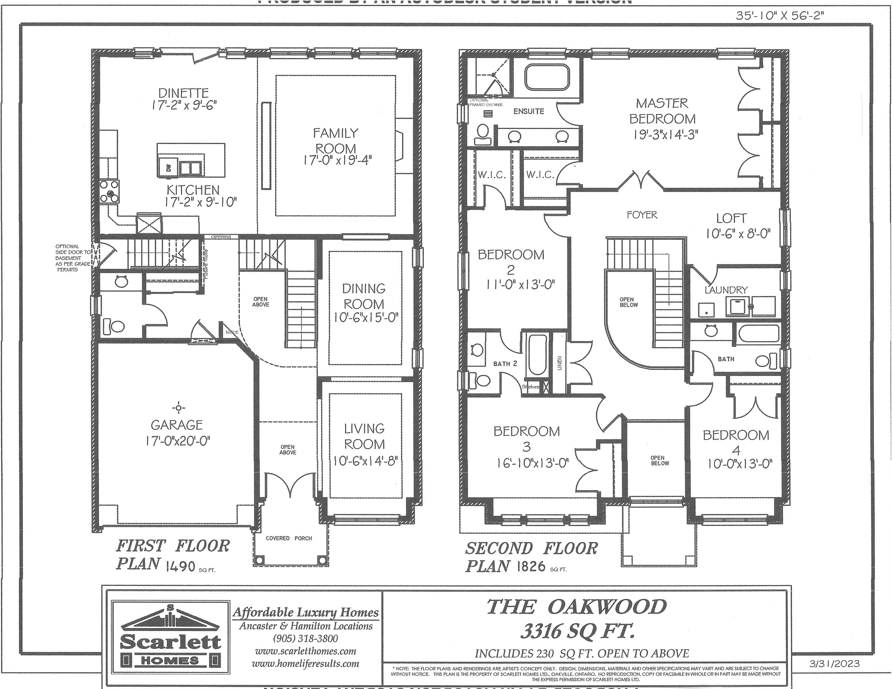 New Home Construction Design – Hamilton Ontario