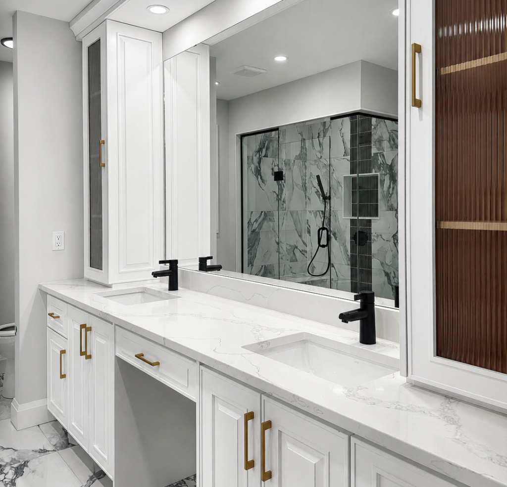 New Home Ensuite Bathroom Standard Finishes