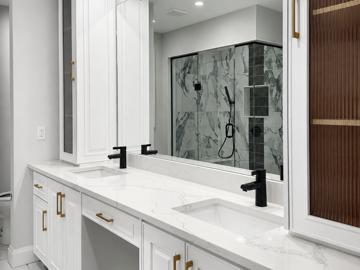 New Home Ensuite Bathroom Standard Finishes